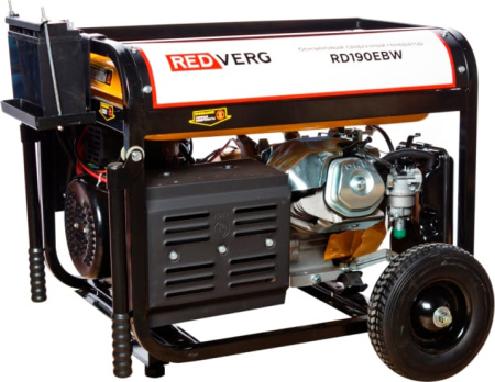 Генератор бензиновый сварочный RedVerg RD190EBW